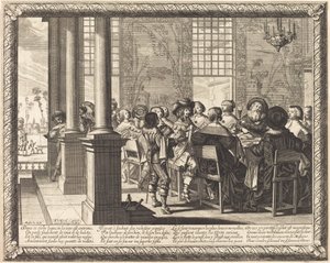 Festen som feirer den fortapte sønns tilbakekomst av Abraham Bosse