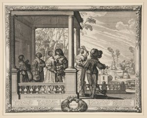 De fire årstidene: Sommer av Abraham Bosse