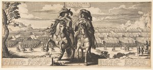 De franske styrkene: Louis XIII og Gaston d