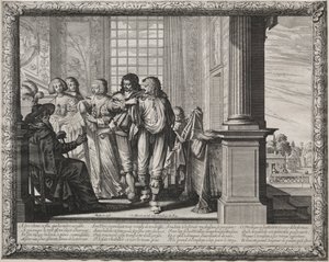 The Prodigal Son: Dressing for the Feast. av Abraham Bosse