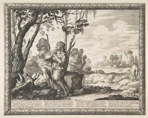 Den fortapte sønn vokter griser Den fortapte sønn vokter griser, ca. 1636. av Abraham Bosse