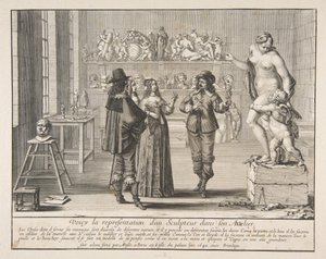 Billedhuggeren av Abraham Bosse