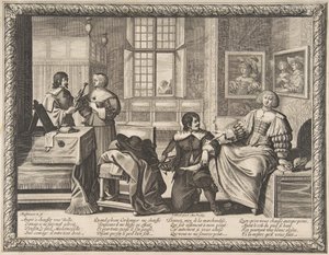 Skomakeren, 1632-33. av Abraham Bosse