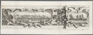 Beleiringen av La Rochelle: Plate 16, 1628-1630. av Abraham Bosse
