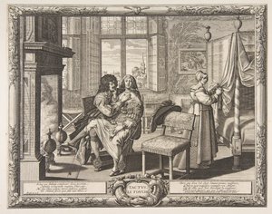 Touch The Touch, ca. 1638. av Abraham Bosse