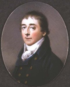 Miniatyr av en ukjent mann av Abraham Daniel