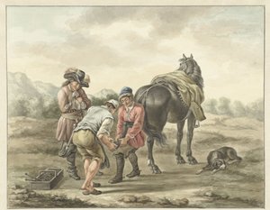 Hovslager i landskap