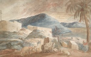 Arkadisk landskap av Abraham Genoels
