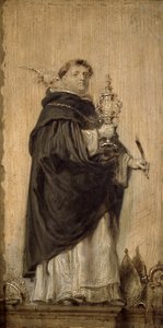 St. Thomas Aquinas, ca. 1640-50 (panel)