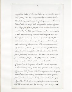 Autografmanuskript av Lincolns siste tale som president, levert i Washinton, D.C., fra vinduet i Det hvite hus om kvelden 11. april 1865