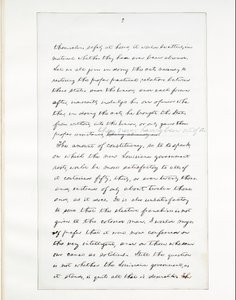 Autografmanuskript av Lincolns siste tale som president, levert i Washinton, D.C., fra vinduet i Det hvite hus om kvelden 11. april