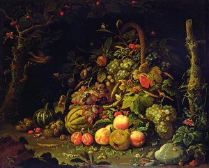 Fruktkurv av Abraham Mignon