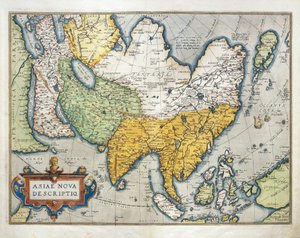 Kart over Asia, fra World