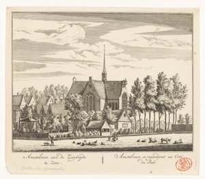 Utsikt over Amstelveen av Abraham Rademaker