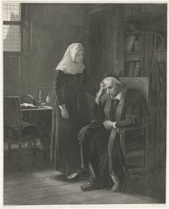 Utsikt over Cleves Cleef 1650 (tittel på objekt) av Abraham Rademaker