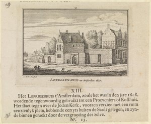 Spedalskhuset i Amsterdam, 1608 av Abraham Rademaker