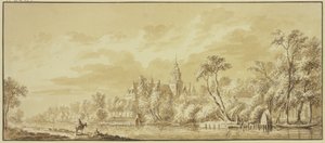 Nijenrode slott ved Vecht av Abraham Rademaker