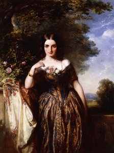 Portrett av Mrs. J. Hardcastle, født Anne Capper av Abraham Solomon