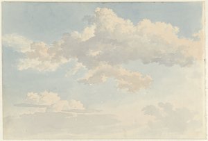 Skyer mot blå himmel
