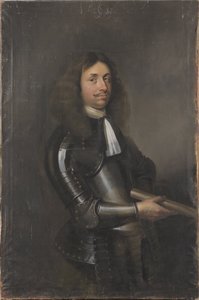 Philippe Florian de Palatinat Soulzbach, marechal imperial - Portrett av grev Palatiner Philip Florinus av Pfalz-Sulzbach (1630-1703), av Wuchters, Abraham (1610-1682). Olje på lerret. Mål: 118x81 cm. Nasjonalmuseet Stockholm av Abraham Wuchters