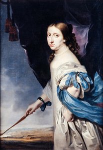 Portrett av dronning Christina av Sverige 1626-1689, 1661