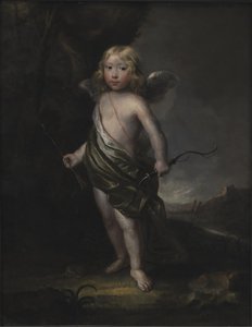 Portrett av en edel gutt i Amors kostyme