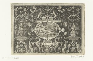 Danae og Jupiter liker å regne gullbiter DANAE (tittel på objekt) av Abraham de Bruyn