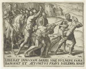 De eldste blir ført bort Historien om Susanna (serietittel) av Abraham de Bruyn