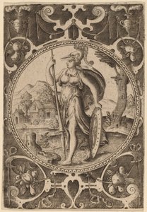 Minerva av Abraham de Bruyn