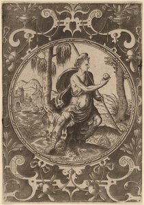 Paris med eplet av Abraham de Bruyn