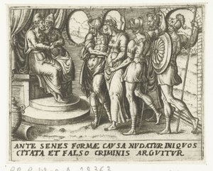 Susanna foran dommerne Historien om Susanna (serietittel) av Abraham de Bruyn