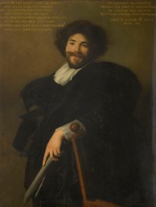 Portrett av Simon de Vos 1603-1676, 1635.