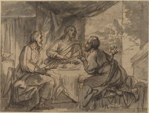Kveldsmat på Emmaus
