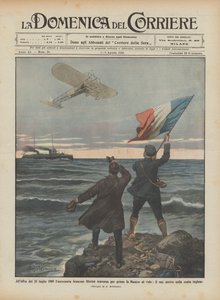 Ved daggry den 25. juli 1909 krysser den franske aeronauten Bleriot først Den engelske kanal?