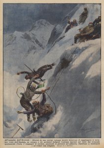 Allassalto dellEverest av Achille Beltrame