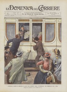 Angrep mot prinsen av Wales på North Station, Brussel, om ettermiddagen 4. Corr