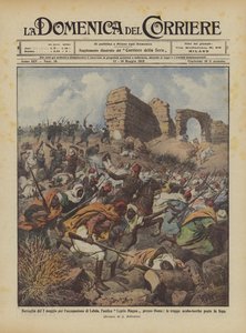 Slaget 2. mai for okkupasjonen av Lebda, den gamle Leptis Magna nær Homs?