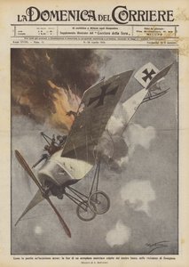 Hvordan ble et luftangrep straffet, døden til et østerriksk fly truffet av brannen vår?