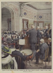 Konsert med gamle artister (16 århundrer gamle i tjueto) gitt i hvilehjemmet for musikere?