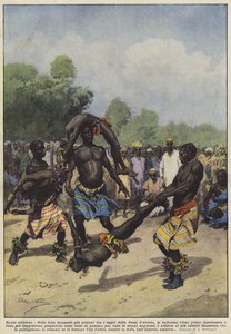 Afrikanske danser av Achille Beltrame