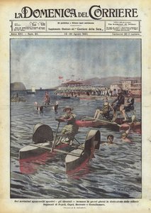 Av det helt nye sportsutstyret, hydrosykler, utgjør i disse dager distraksjonen av?
