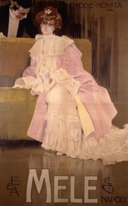 E. & A.MELE & Ci. NAPELS av Achille Beltrame