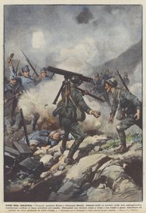 Heroes of Grappa av Achille Beltrame