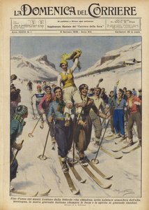 Endeskader på fjellet av Achille Beltrame