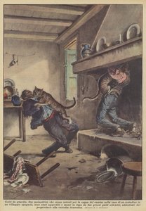 Vakt katter av Achille Beltrame