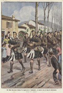 De allierte på den italienske fronten