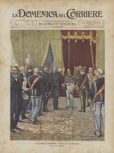 Nyttårshilsener til S M Il Re, Al Quirinale av Achille Beltrame