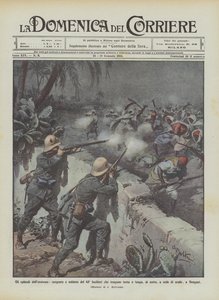 Episodene med heltemot, sersjant og soldat fra 63. fusiliers som står opp i lang tid?