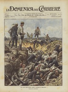 Krigens redsler, døde og døende i Manchuria