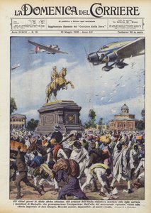 De siste dagene av abyssiniske Addis Abeba av Achille Beltrame